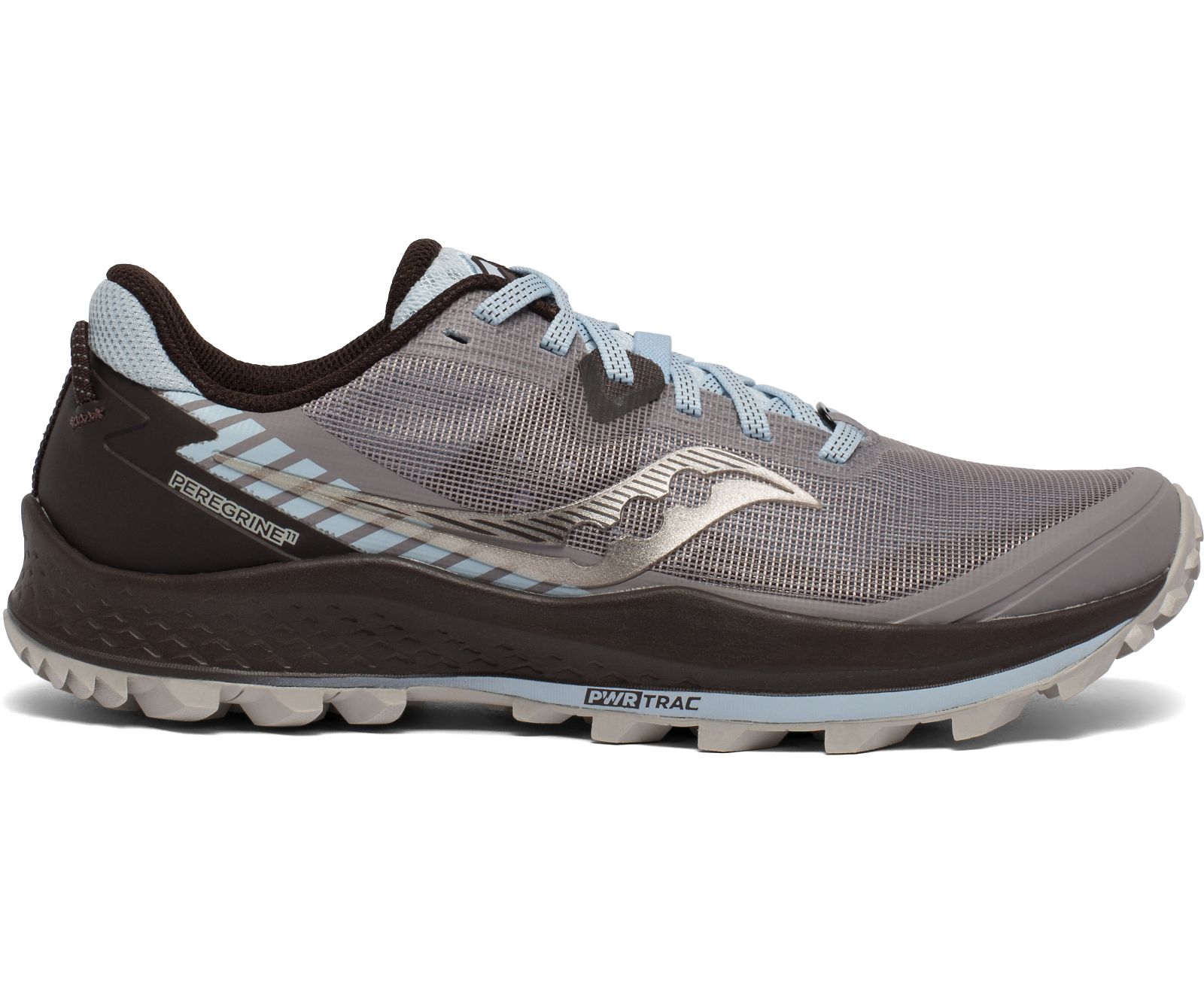 Női Saucony Peregrine 11 Trail Futócipő Szürke Türkiz | HU 874MQZ